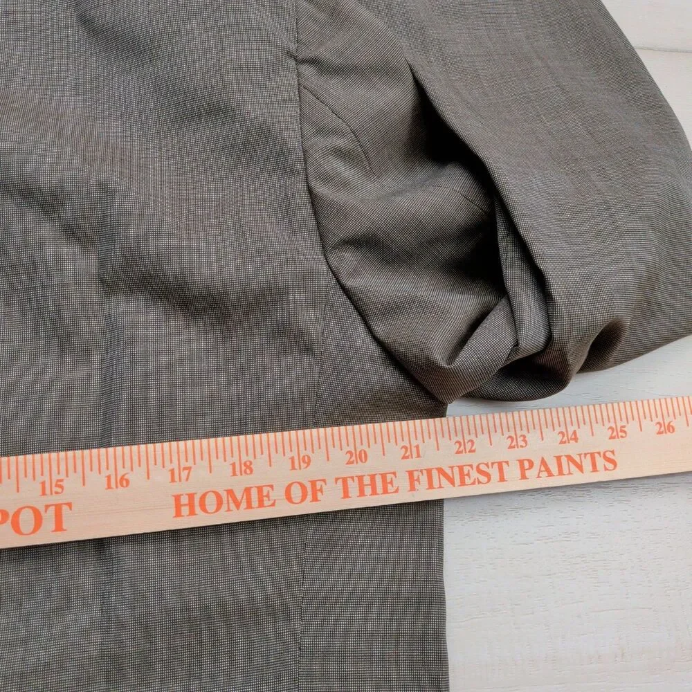 Vintage‎ Paul Stuart Blazer Sport Coat Mens 42L Wool Brown Jacket Made in Canada